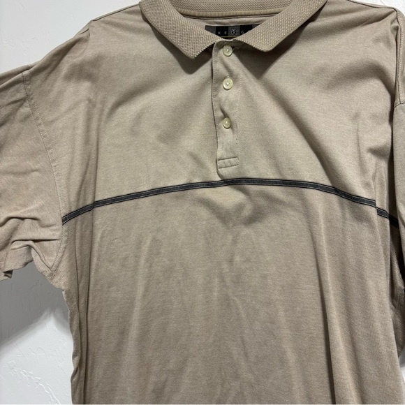 Nike Golf VTG Men's Large Casual Polo Short Sleeve Neutral Vintage 100% Cotton - Picture 2 of 8